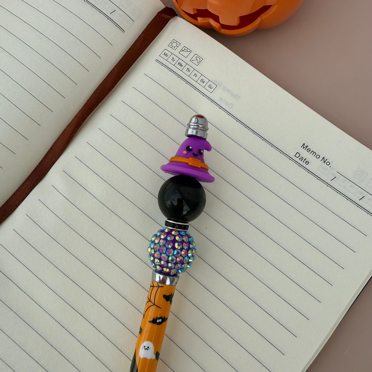 Witch Hat Beaded Pen