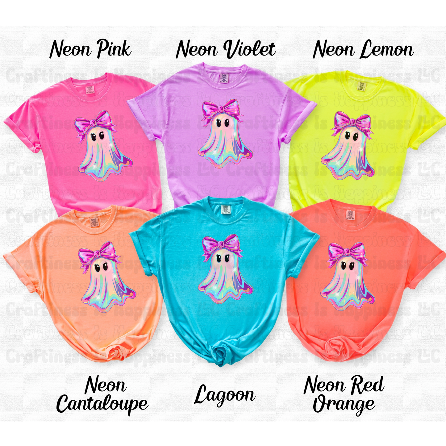 Pink Ghostly Glow Tee