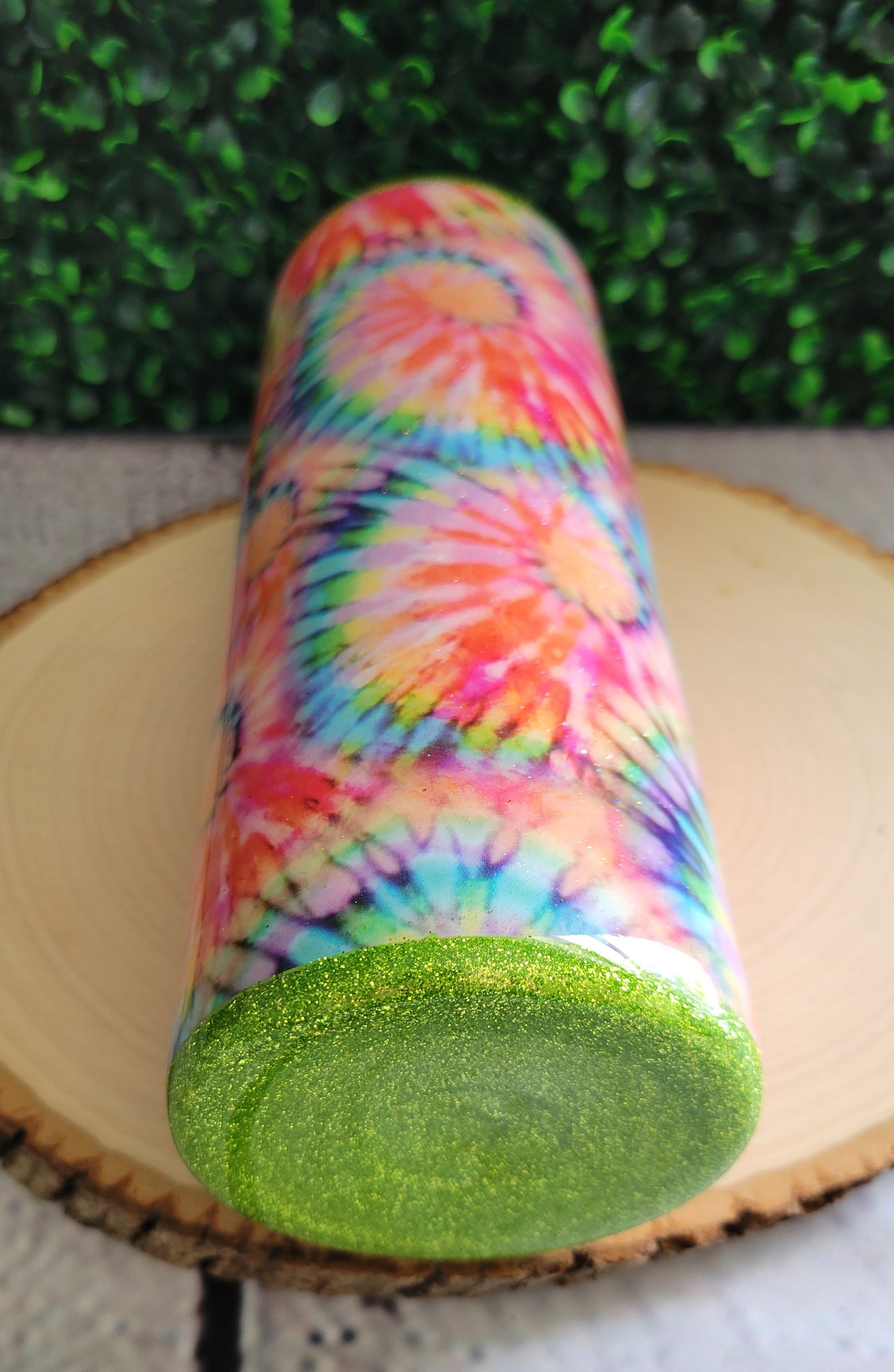 Tie Dye 20oz Glitter Tumbler