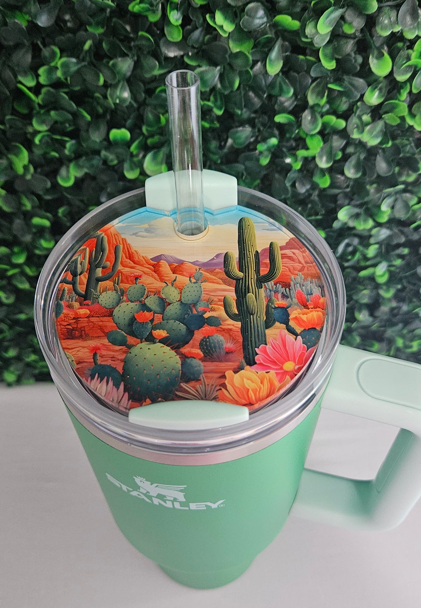 Cactus Stanley Tumbler Topper 40oz