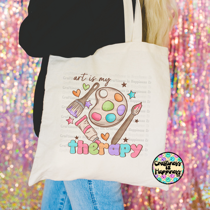 Artist Paint Palette Tote