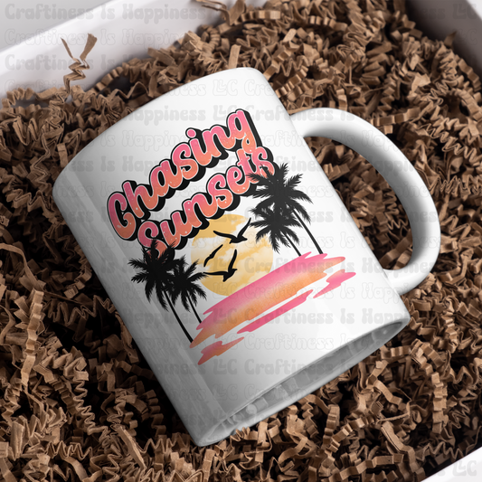 Chasing Sunsets 15oz Ceramic Mug
