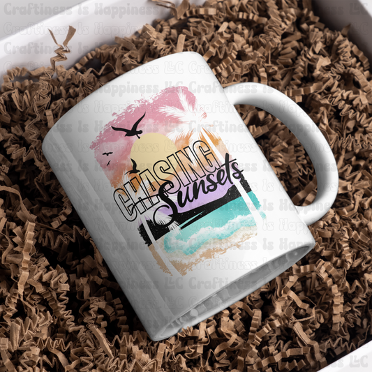 Chasing Sunsets 15oz Ceramic Mug