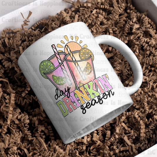 Day Drinking Season 15oz Ceramic Mug