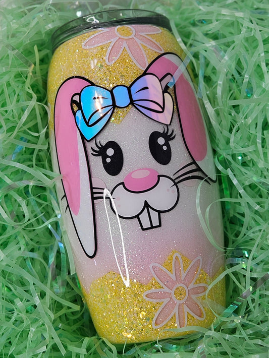 Bunny 25oz Glitter Tumbler