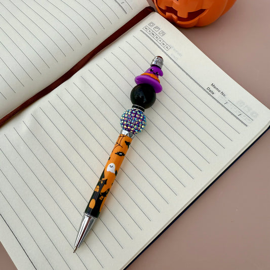 Witch Hat Beaded Pen