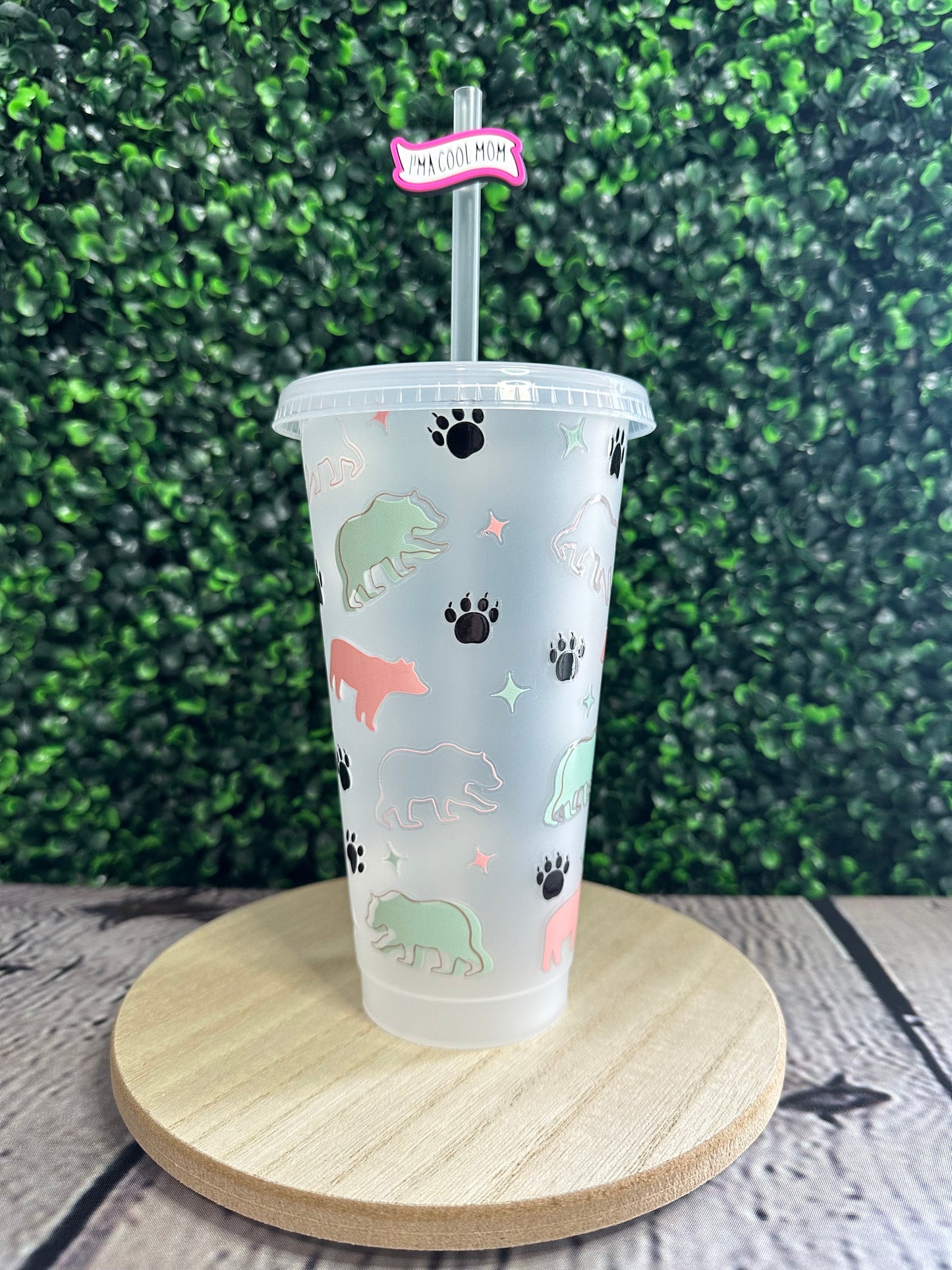 Mama Bear 24oz Reusable Cold Cup