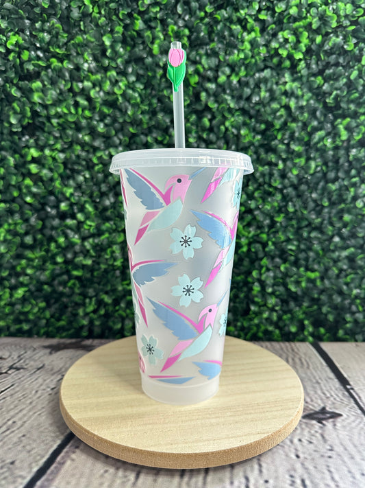 Hummingbird 24oz Reusable Cold Cup