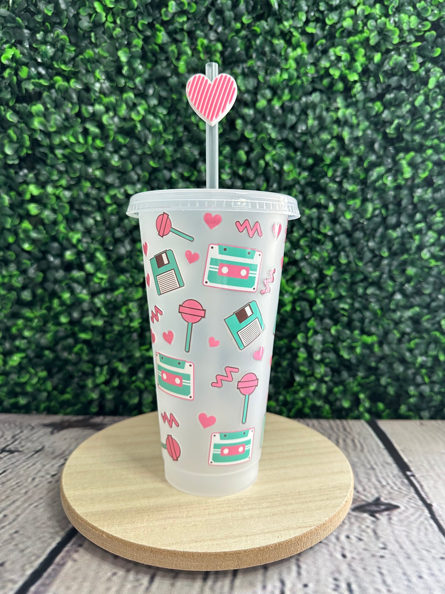 90's Vibe 24oz Reusable Cold Cup