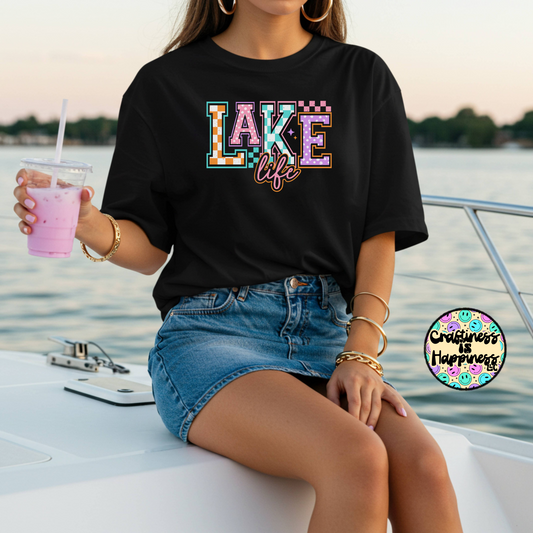 Lake Life Retro Tee