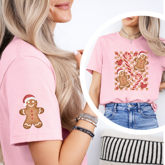 Pink Gingerbread Tee