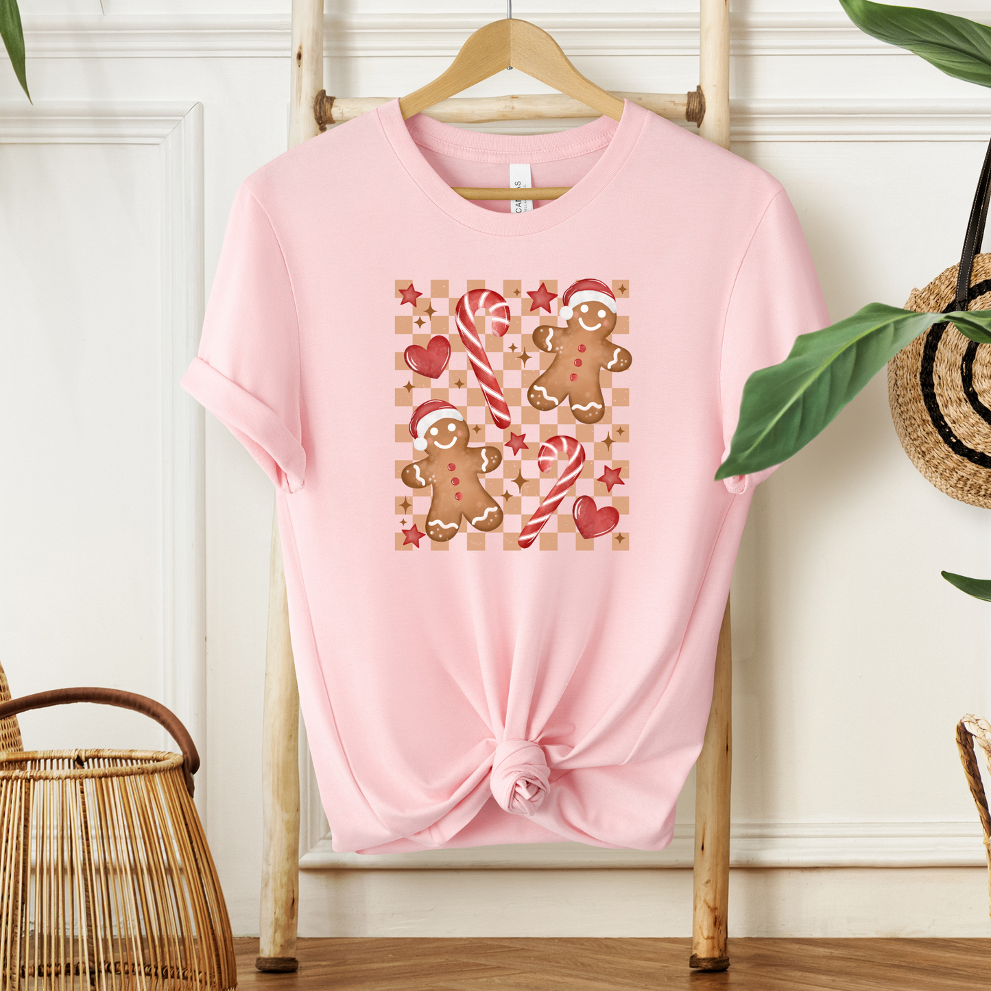 Pink Gingerbread Tee