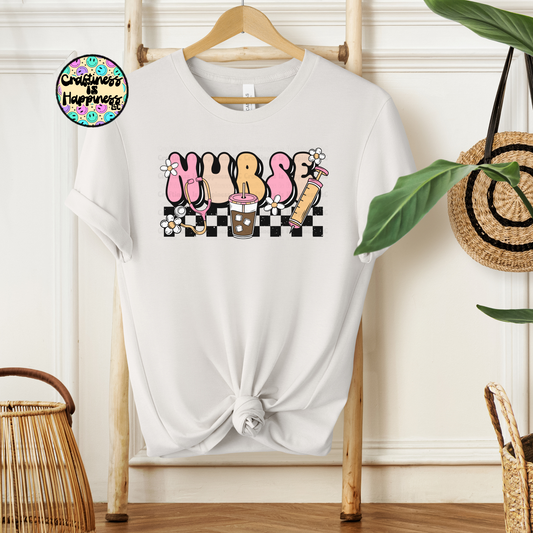 Rx Retro Nurse Tee