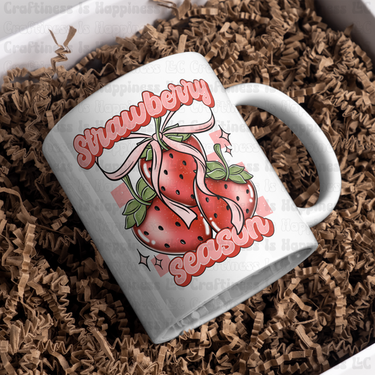 Strawberry 15oz Ceramic Mug