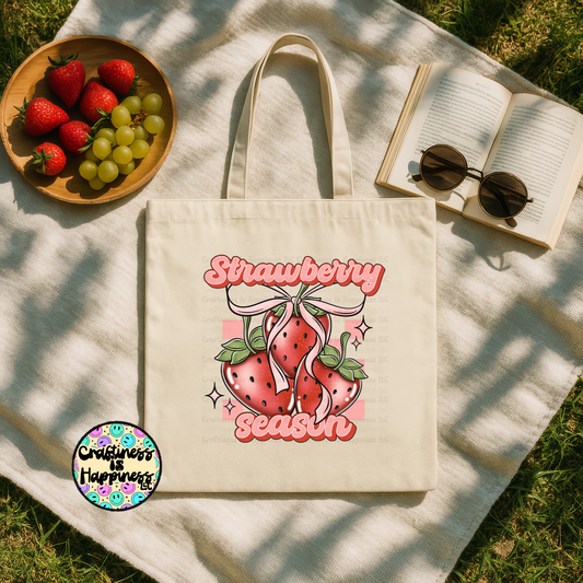 Strawberry Tote Bag