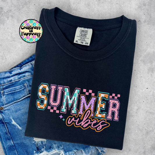 Summer Vibes Retro Tee